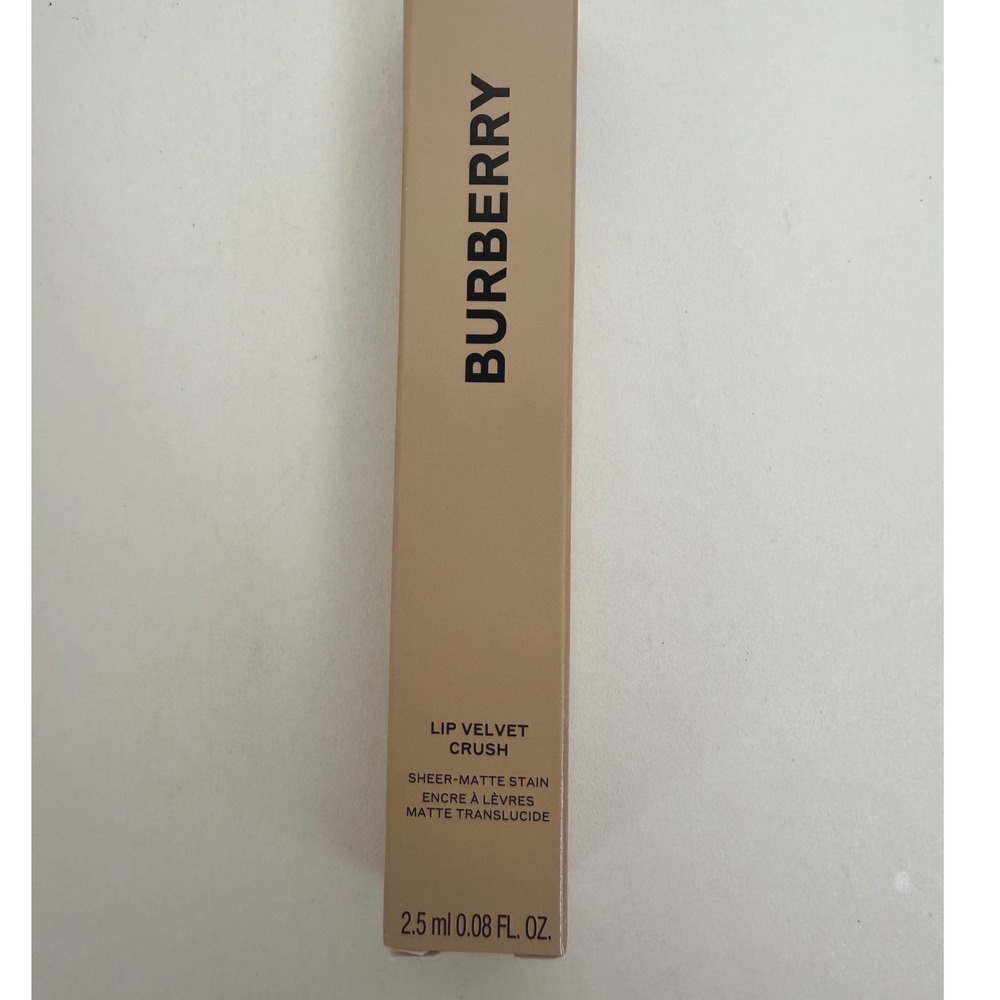 Burberry Lip Velvet Crush Lip Stain 16 Copper Pink Sheer Matte Discontinued New - Picture 2 of 6